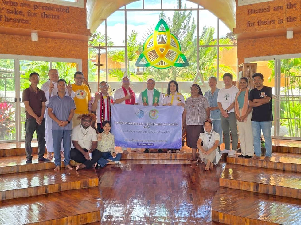 Group picture taken after mass.