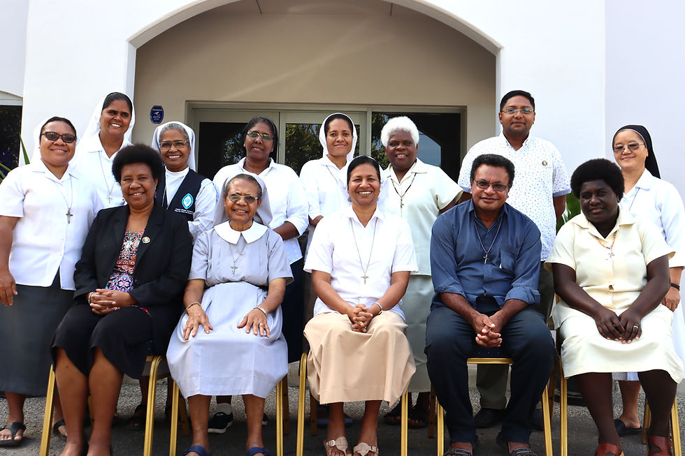 Religious Gather for Canon Law Formation in Port Moresby
