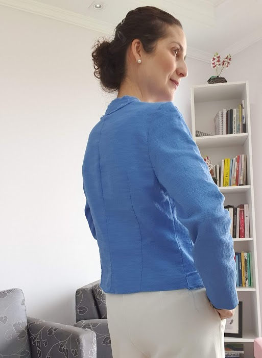 Miniatura: Casaco Clarice Azul