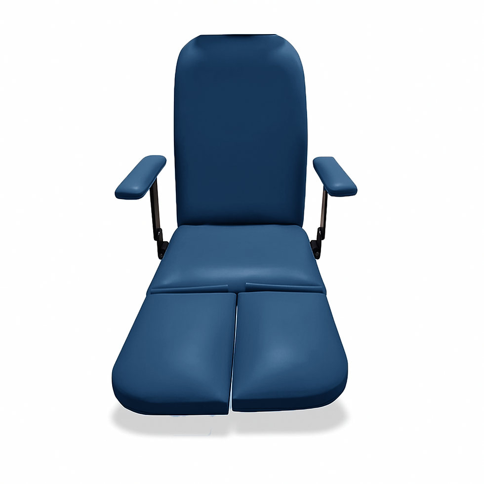 Miniatura: Confort 49cm para Podología | Pierneras separadas |