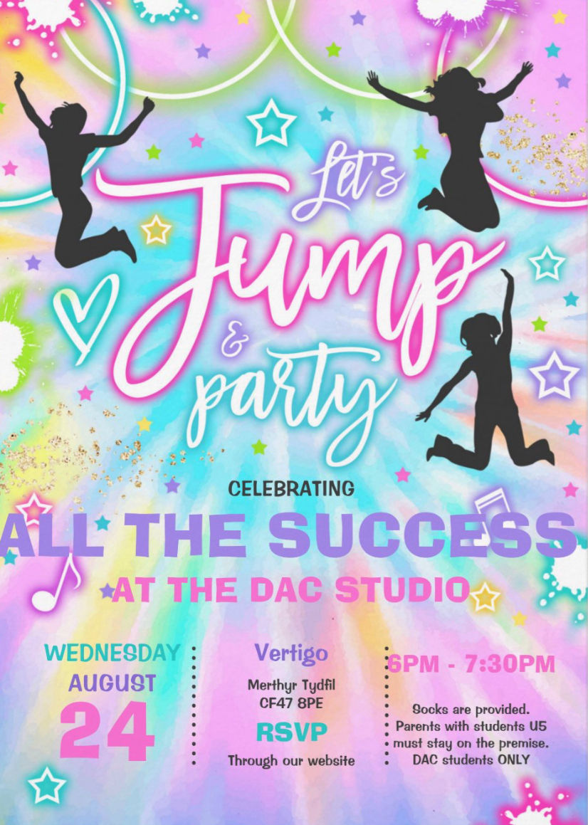 DAC TRAMPOLINING PARTY
