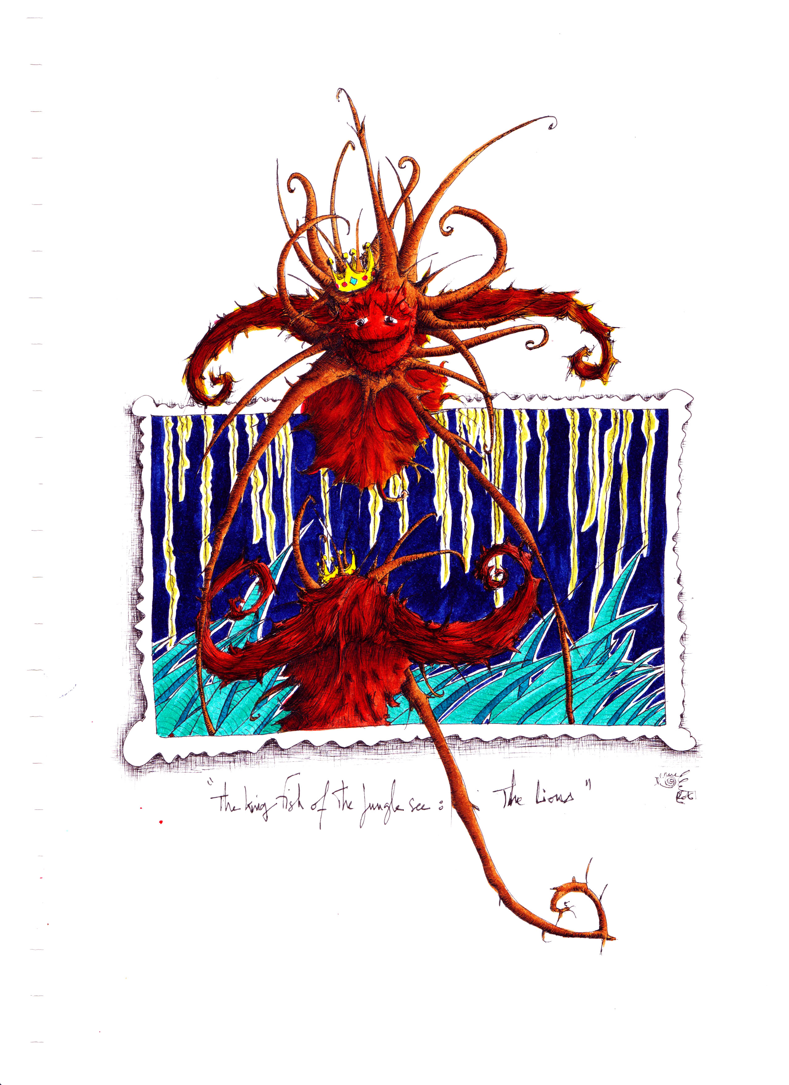 The king fish of the jungle