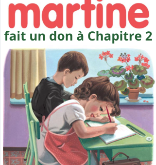 Martine fait un don à Chapitre 2