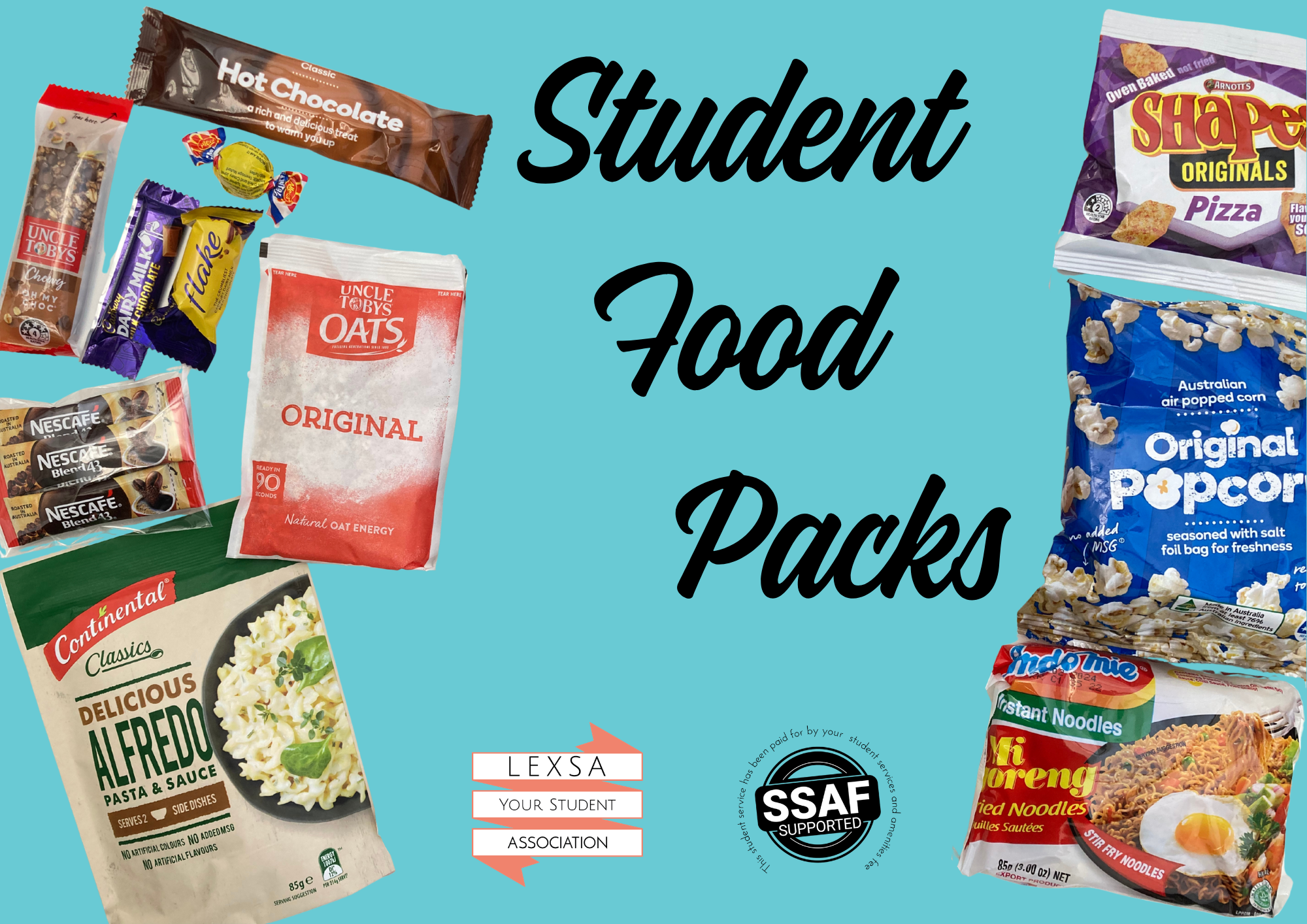 Lexsa Member Giveaway: Student Food Packs | lexsa