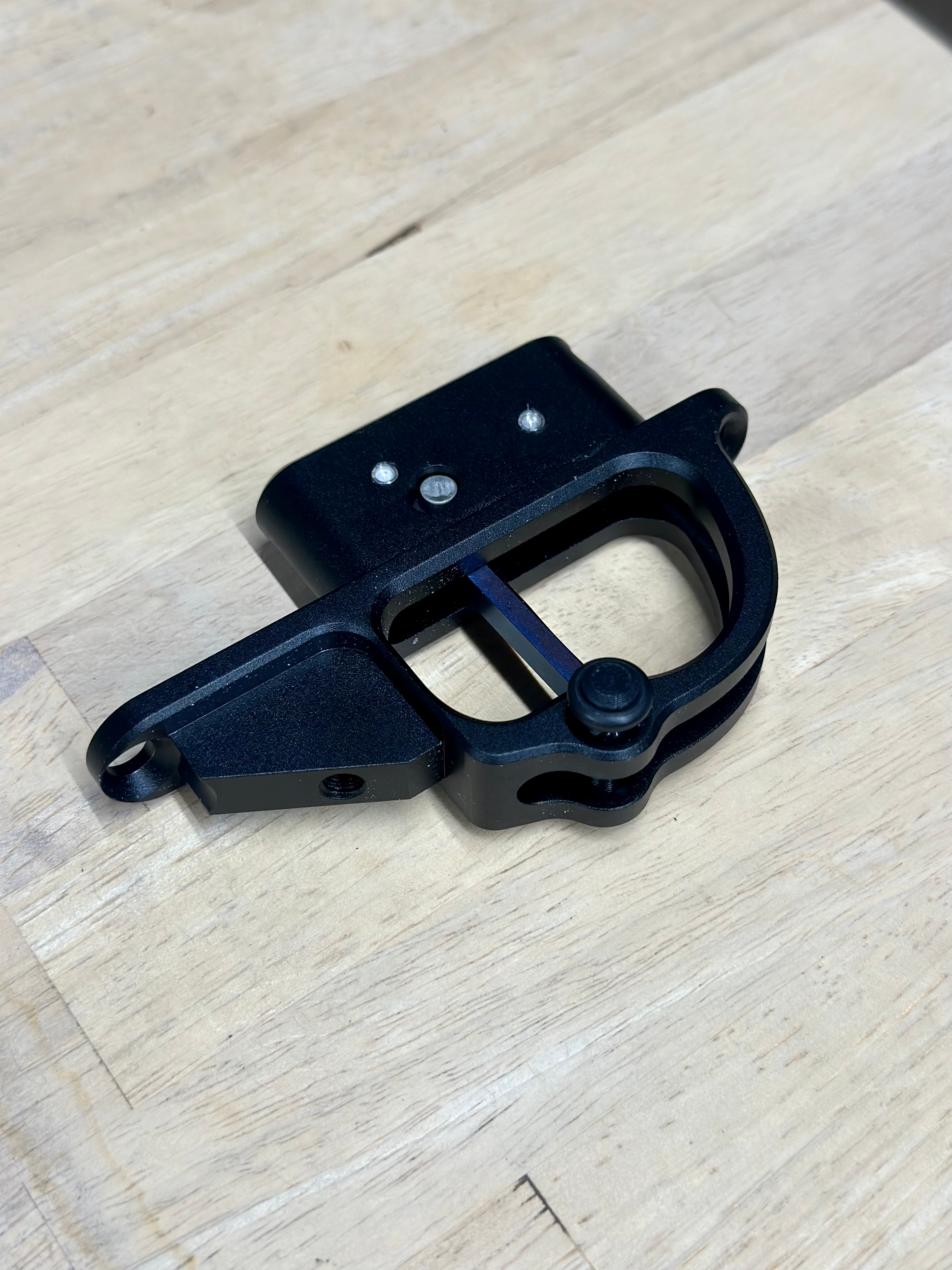 One-Piece Roller Trigger Mechanism | Integrated Trigger Guard