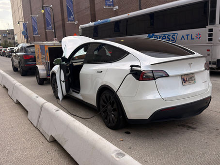 Mobile EV Charging for Tesla Model Y at Georgia State University in Atlanta