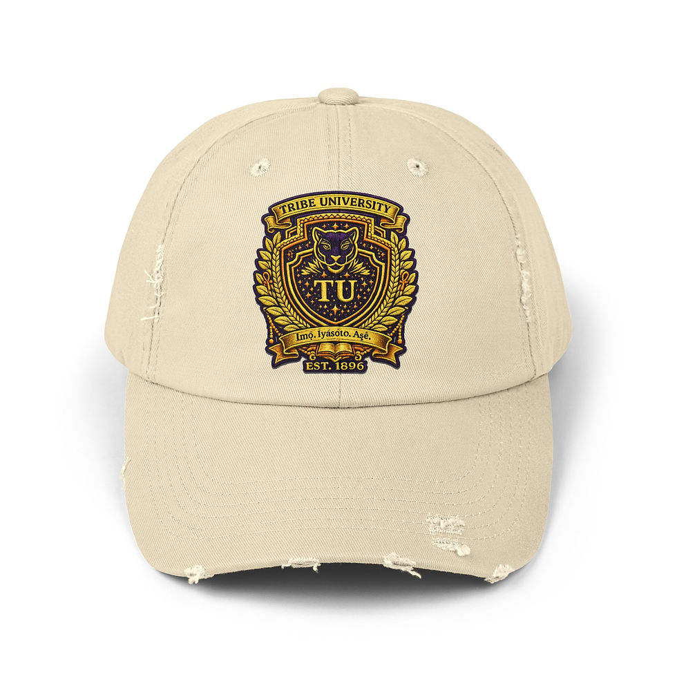 Thumbnail: TU Crest Distressed Cap