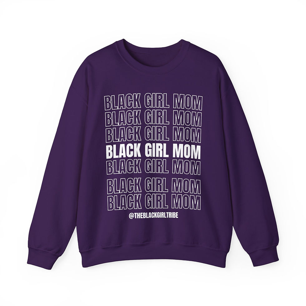 Thumbnail: Black Girl Mom ™ Crewneck Sweatshirt