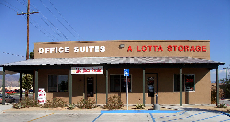 Self Storage for Sale - San Jacinto