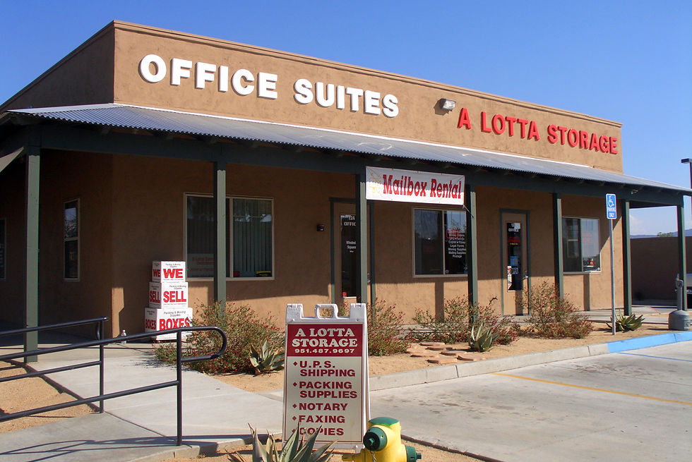 Self Storage for Sale - San Jacinto