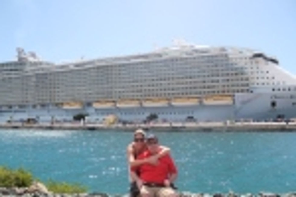 Enjoy a patio in port