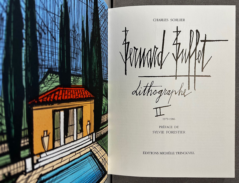 Miniatúra: Bernard Buffet: Lithographe II