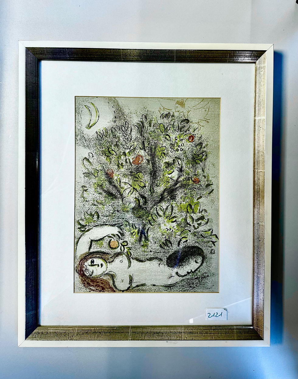 Miniatúra: Marc Chagall: Adam a Eva II