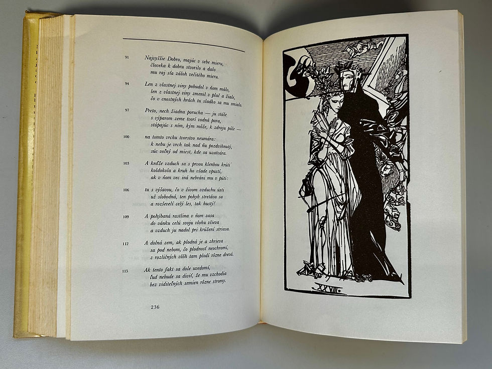 Miniatúra: Božská komédia: Očistec