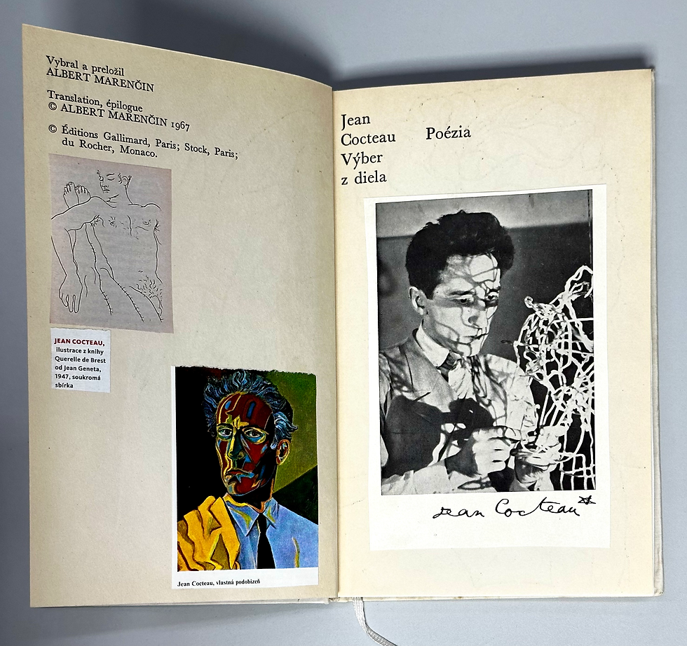 Miniatúra: Jean Cocteau: Poézia