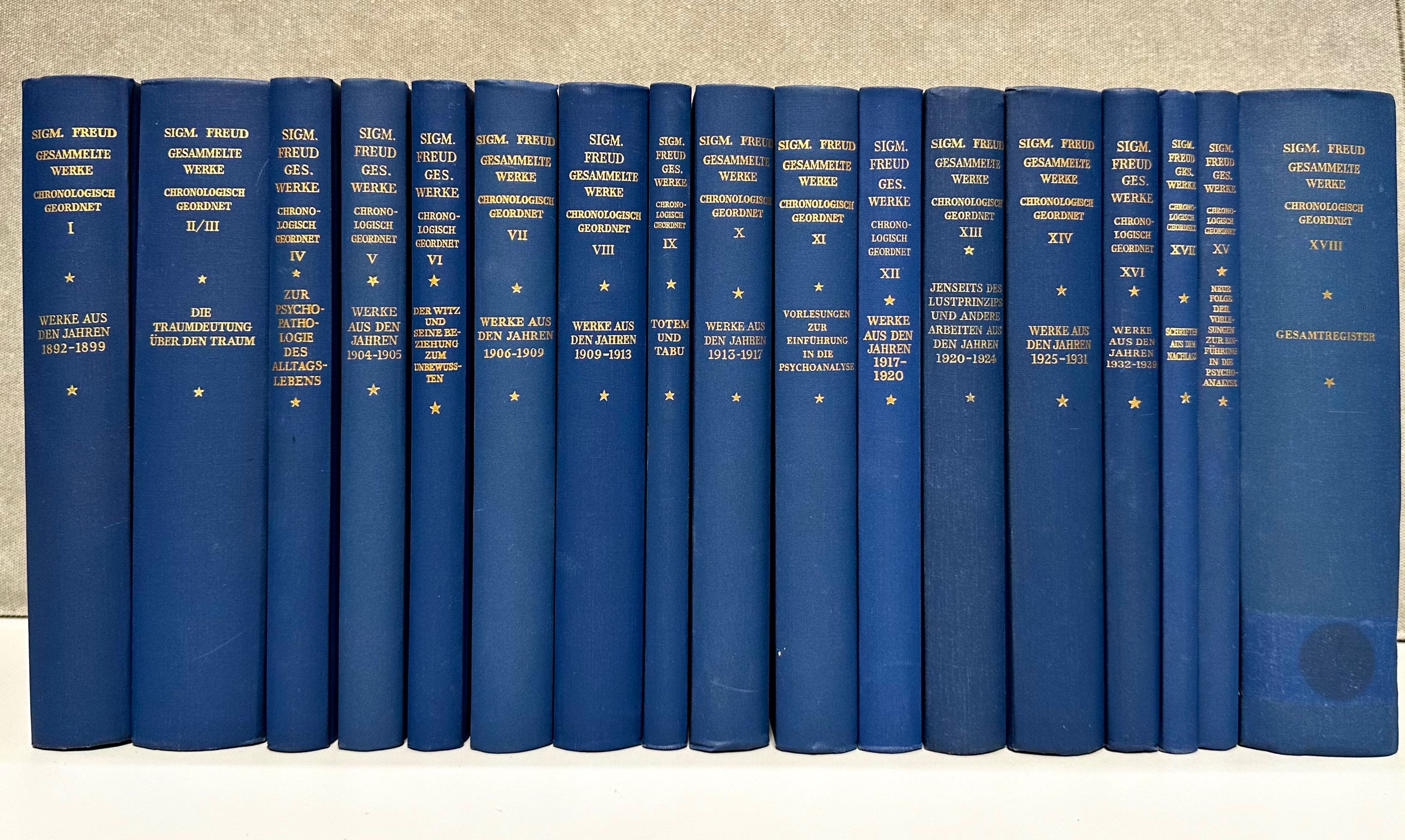 Sigmund Freud: Gesammelte Werke