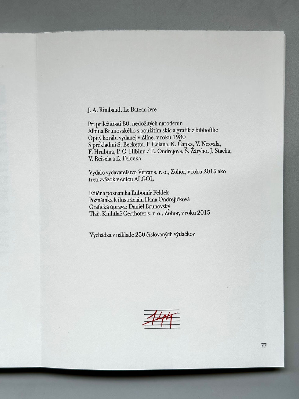 Miniatúra: Jean Arthur Rimbaud: Le Bateau Ivre