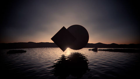 Live show video VJ content of Camelphat Logo animations, 