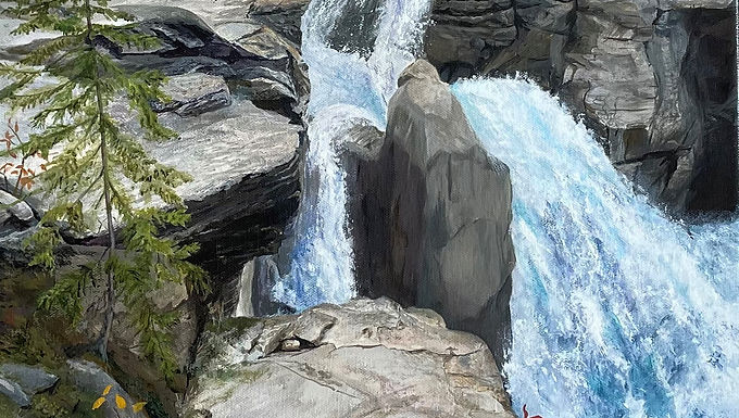 SUNWAPTA FALLS