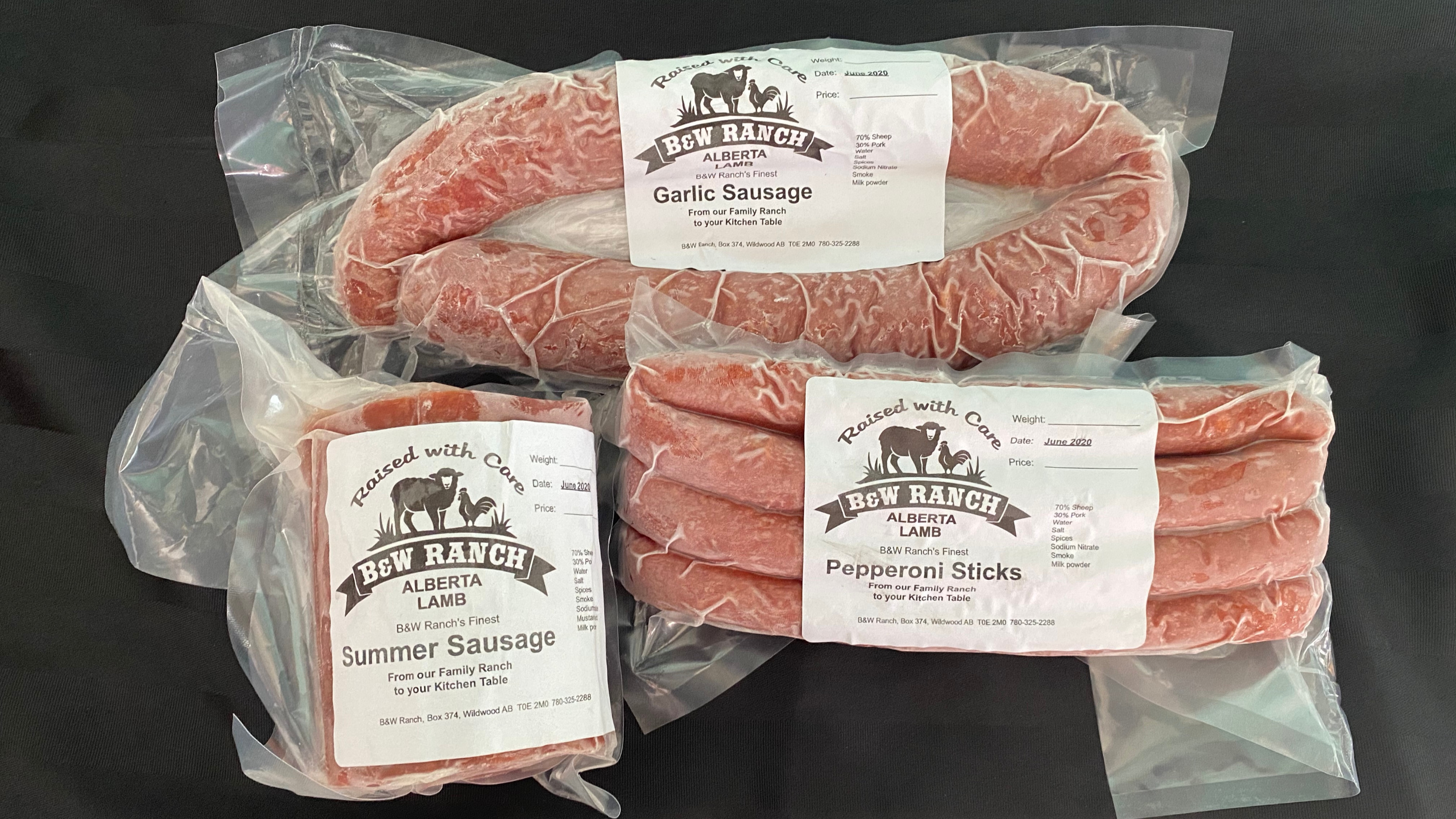 Arranged Food and Objects