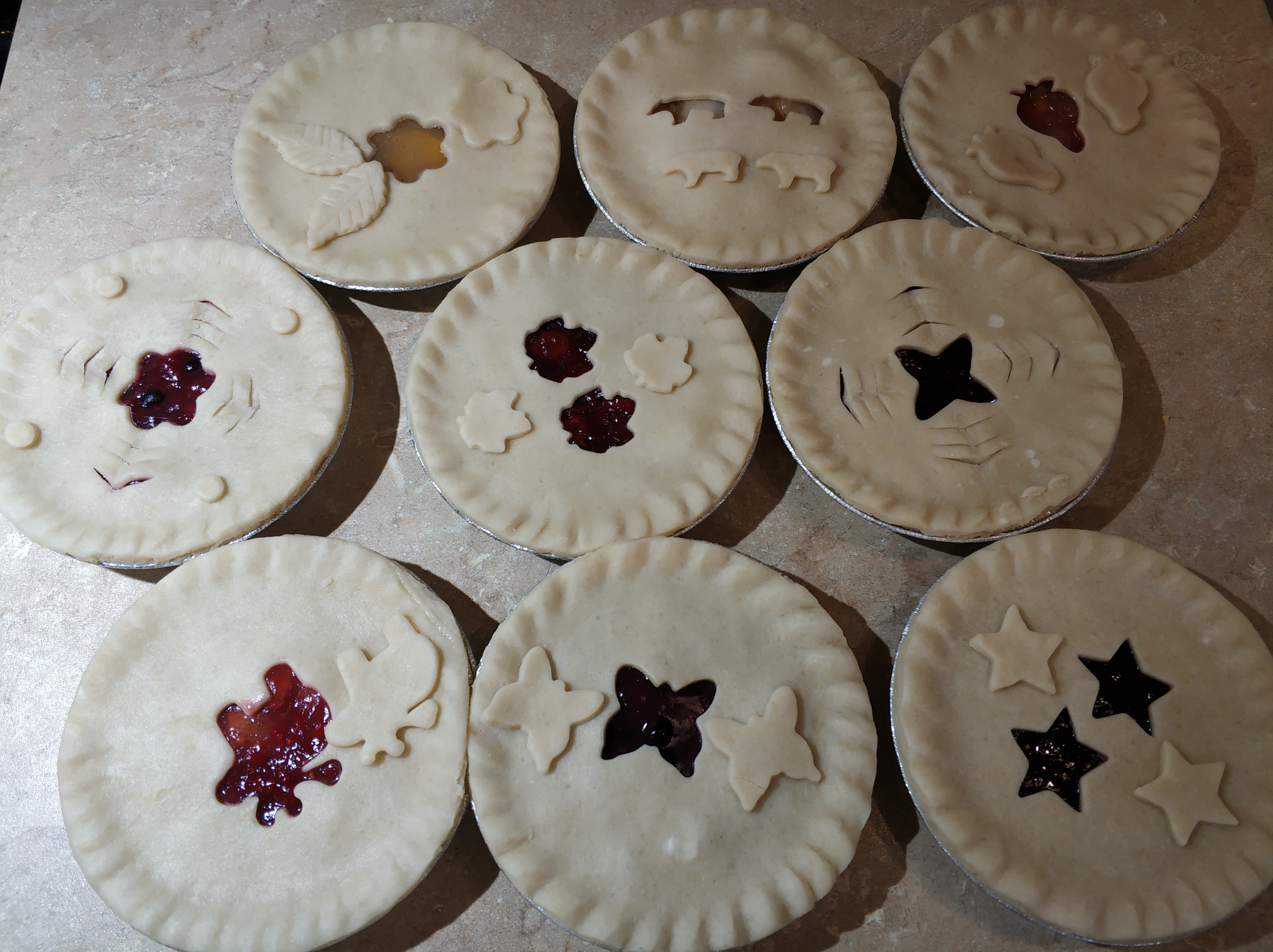 Arranged Food and Objects