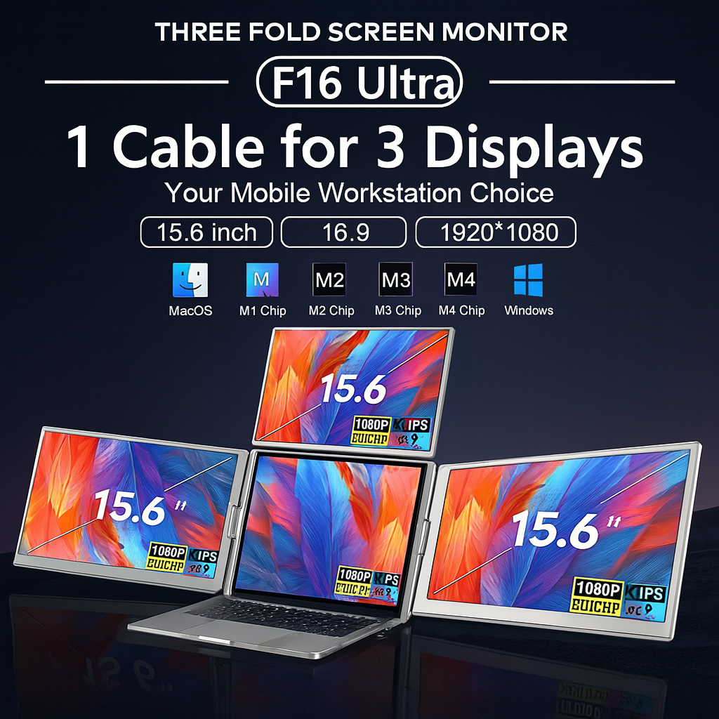 Lumiview F16 Ultra 15.6" Portable Monitor
