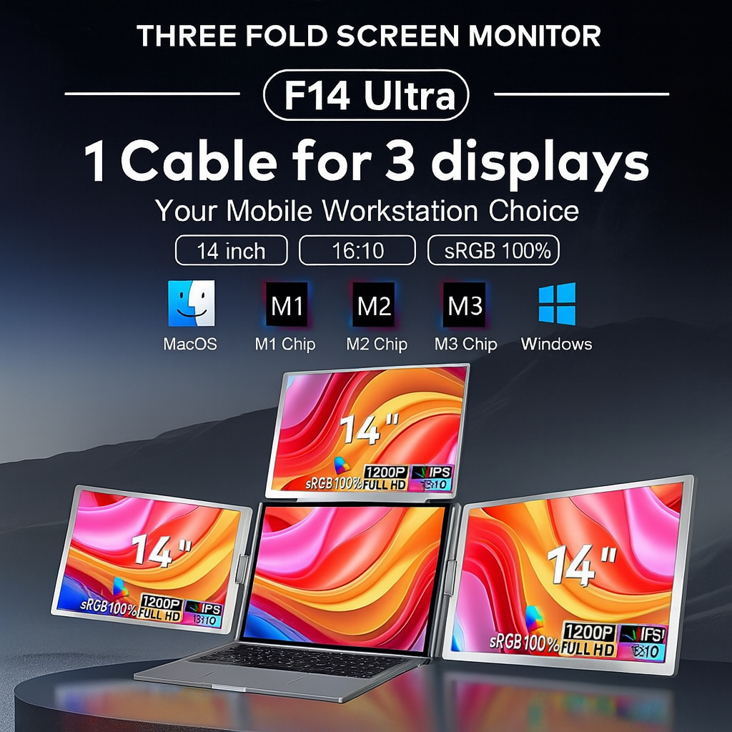 Lumiview F14 Ultra 14" Portable Monitor