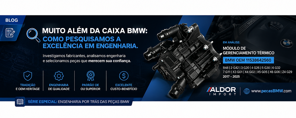 Peças BMW de qualidade: módulo de gerenciamento térmico BMW B48 | Aldor Import