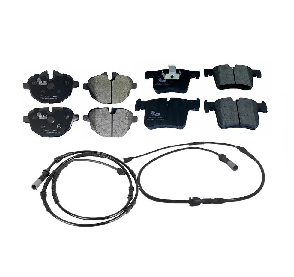 Miniatura: Kit Pastilhas Freio + Sensores Desgaste BMW X3 F25 X4 F26 2010-2018 OEM Completo