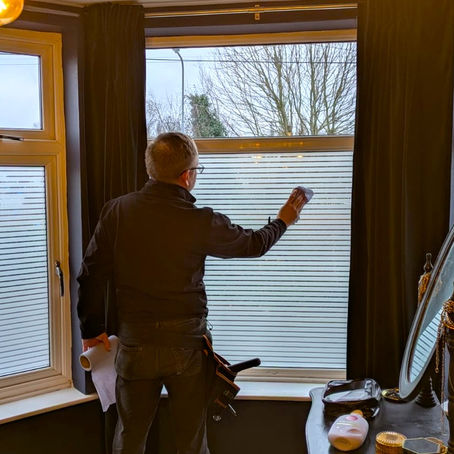 Enhance Your Home with Striped Decorative Window Films in Hull