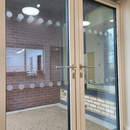Safety Window Film and Glazing Manifestations Installed at Respite Centre in Hull