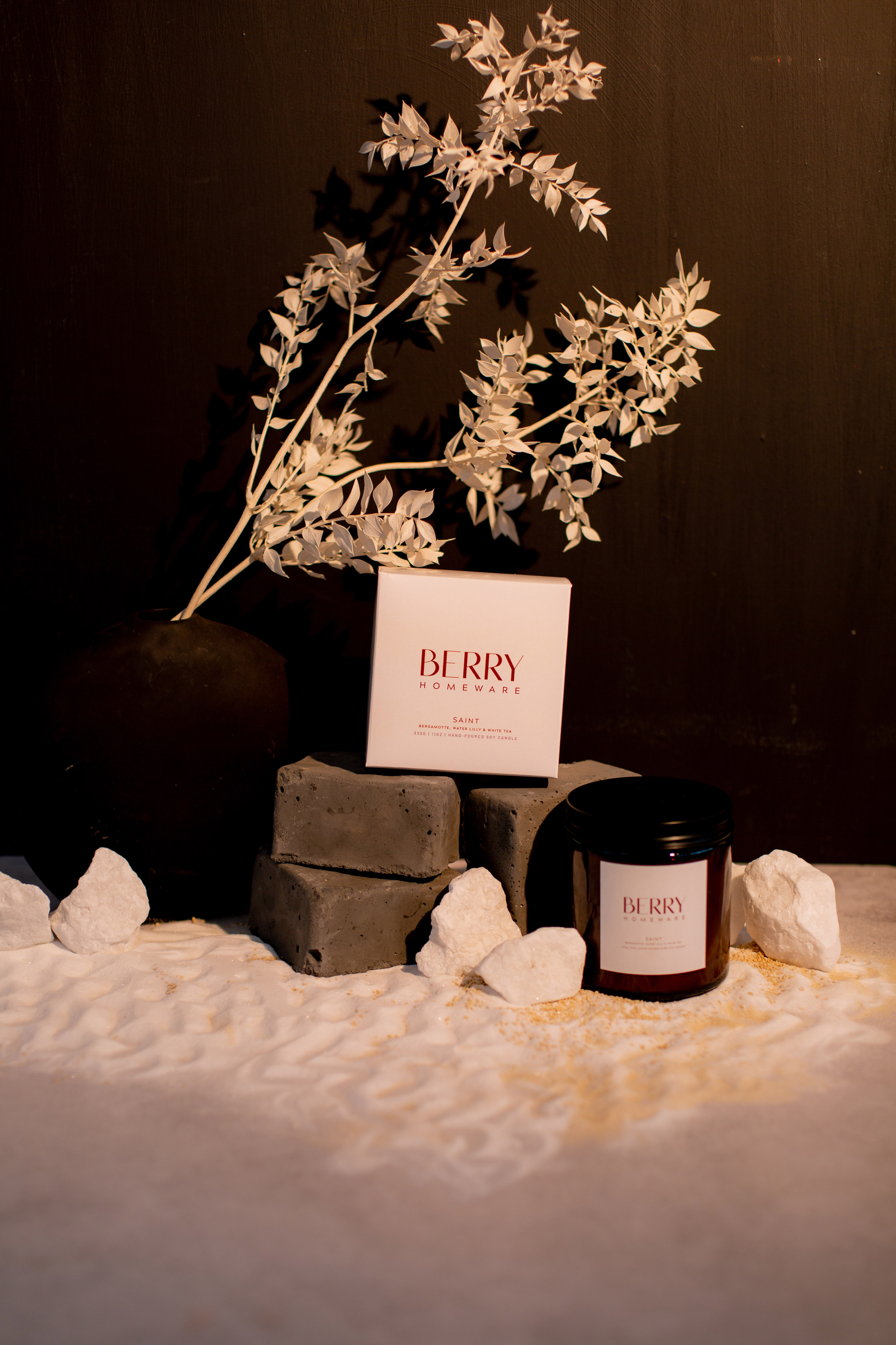 HAND POURED SOY CANDLE | SAINT