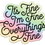 Thumbnail: It's Fine, I'm Fine, Everything's Fine Holographic Sticker