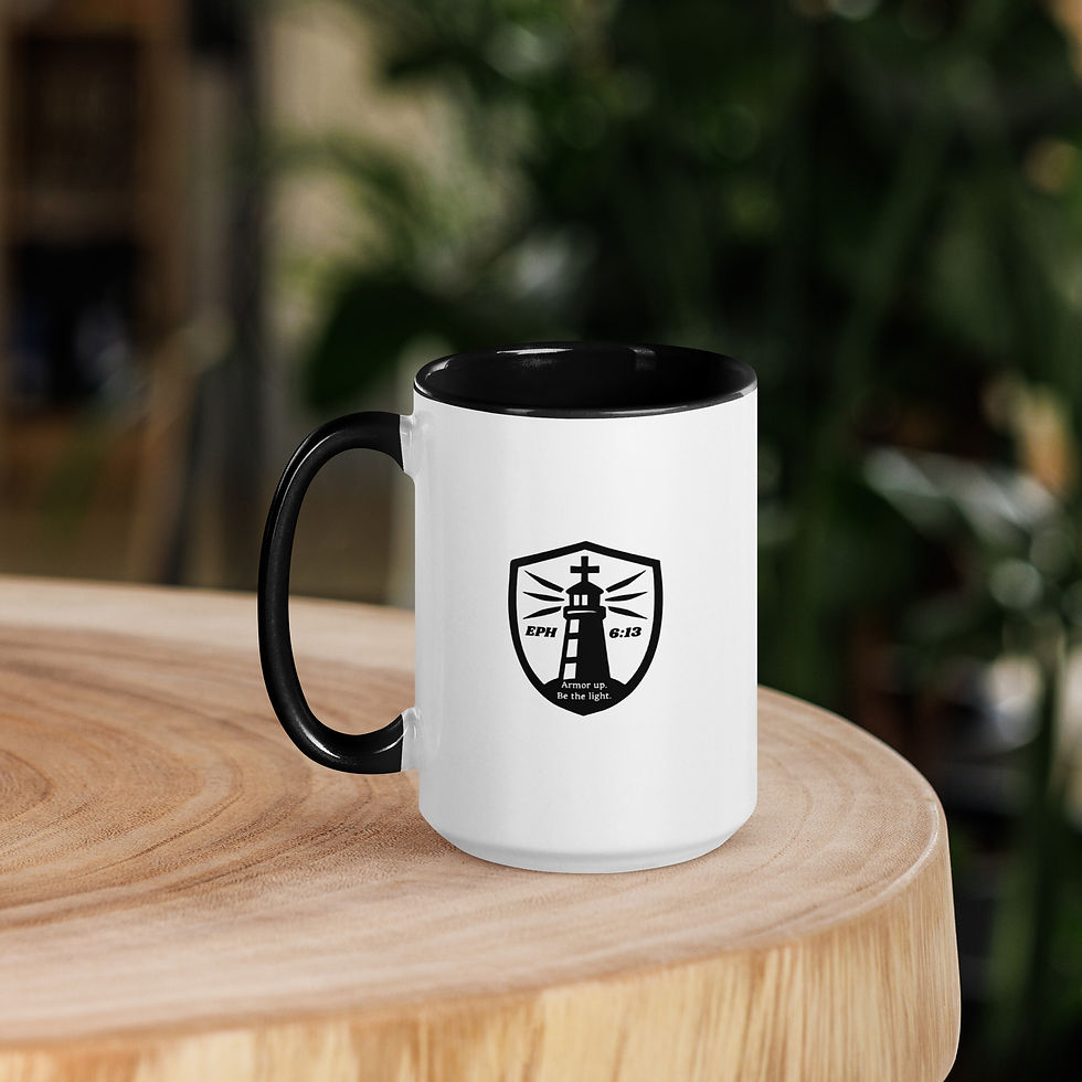 Thumbnail: Armor Up Eph 6:13 w/ Logo Mug with Color Inside