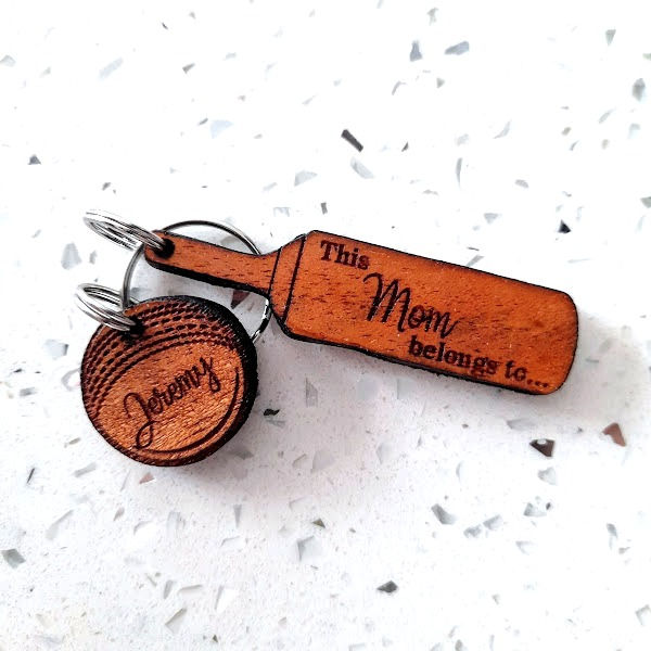 Thumbnail: Personalized Keychains - This Mom Belongs to...