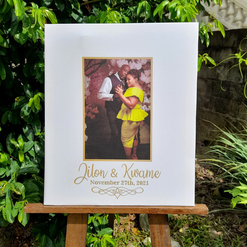 Alternative Guest Book Canvas Print Personalize It Gifts