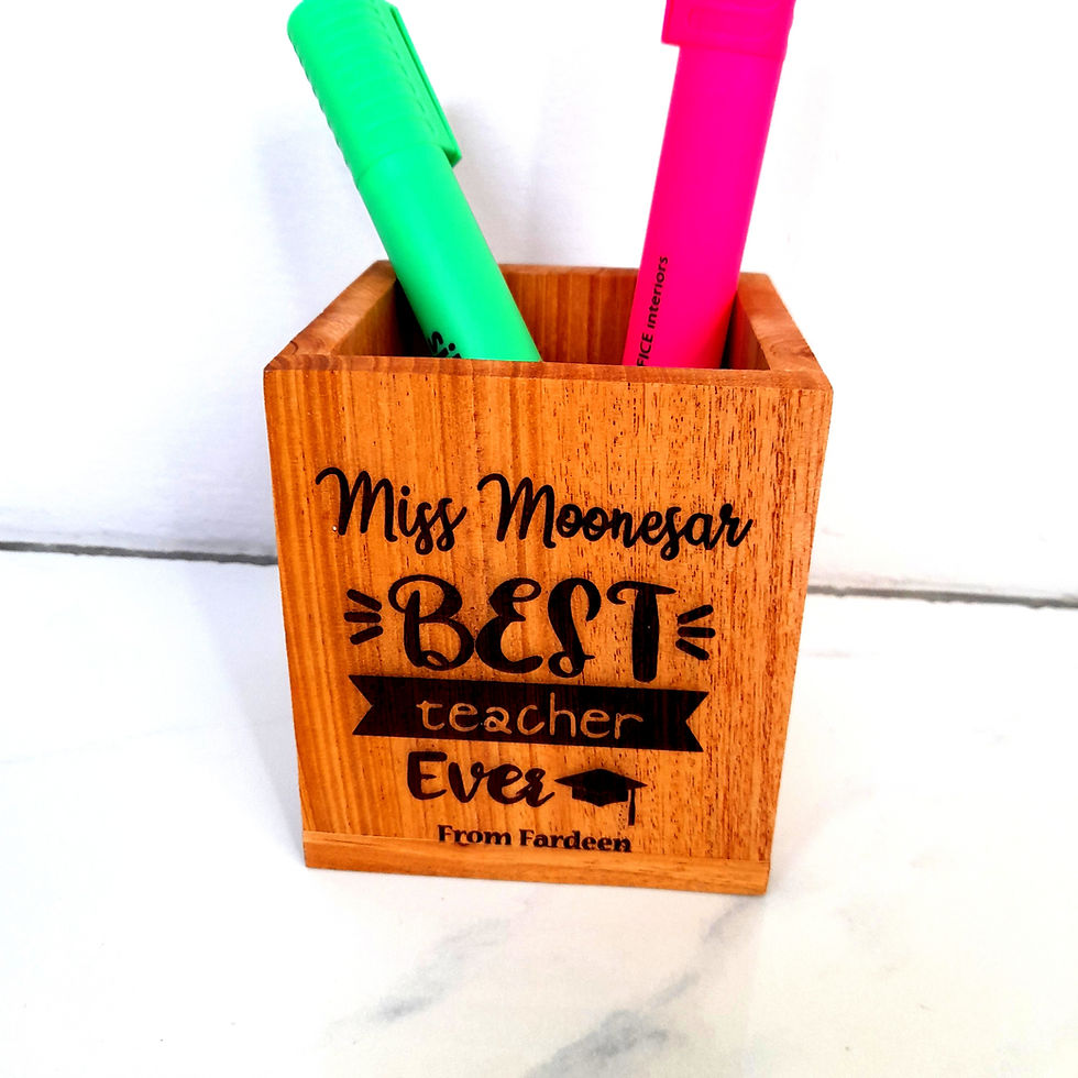 Thumbnail: Personalized Pencil Holders