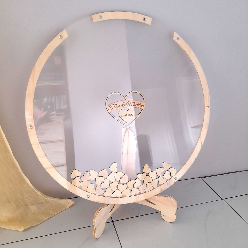 Thumbnail: Drop Box - Double Acrylic Circle