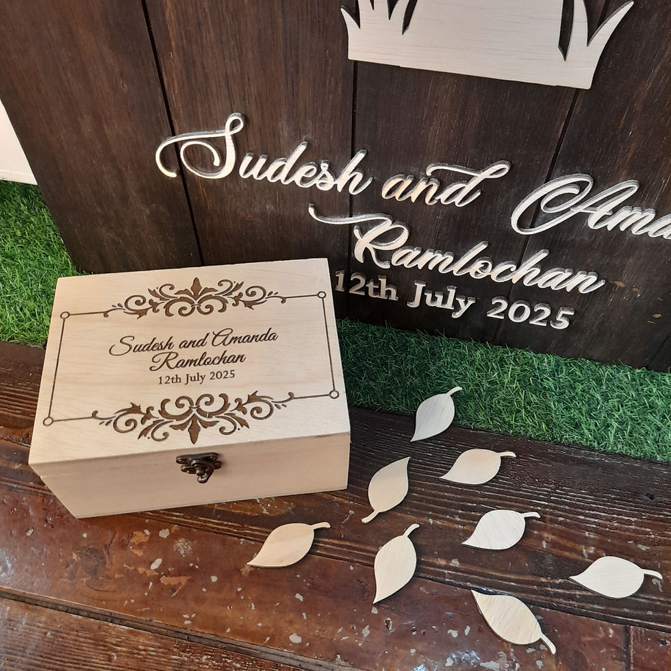 Thumbnail: Guest Signing Tree with Attachable Leaves
