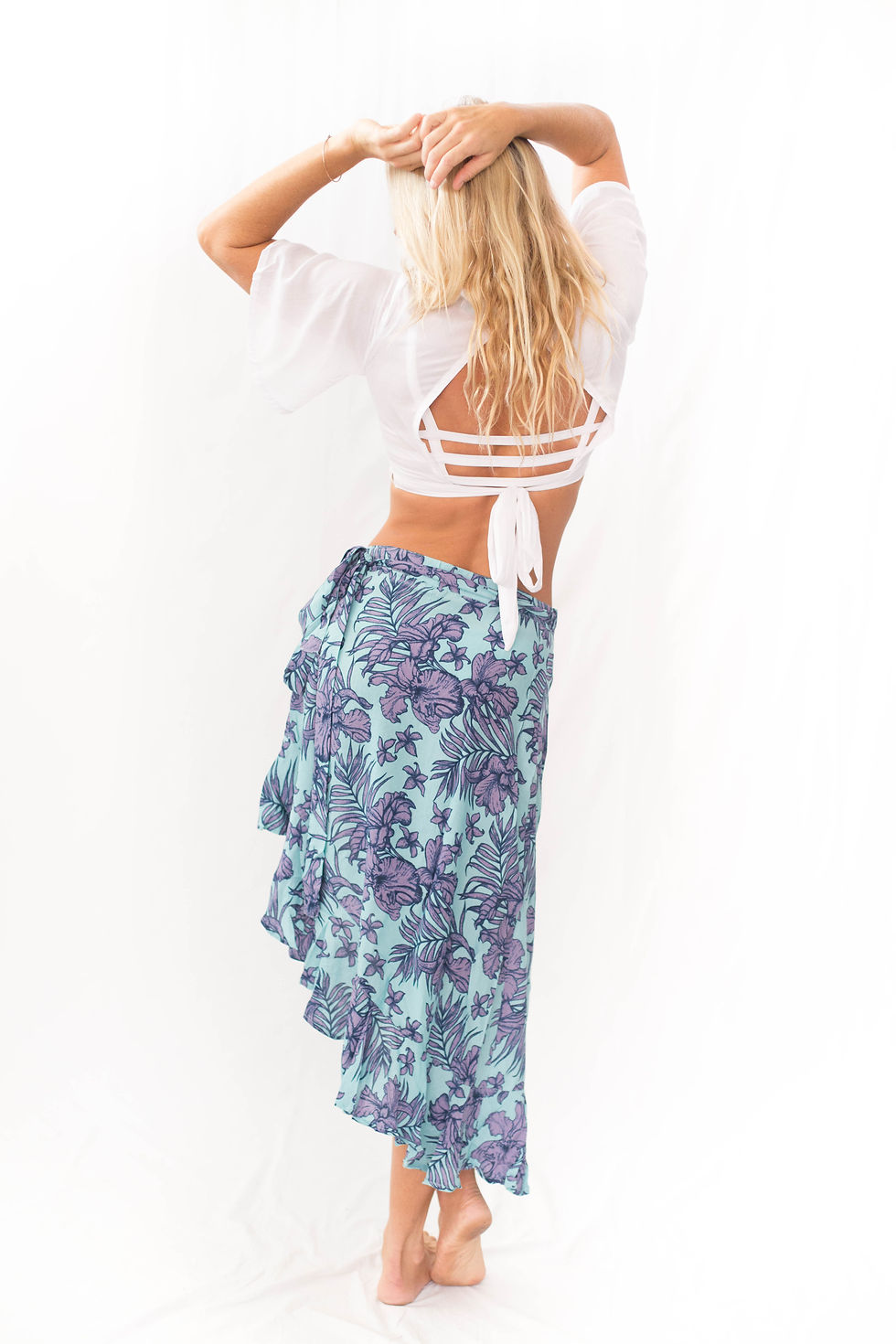 Thumbnail: Wild and Free wrap skirt