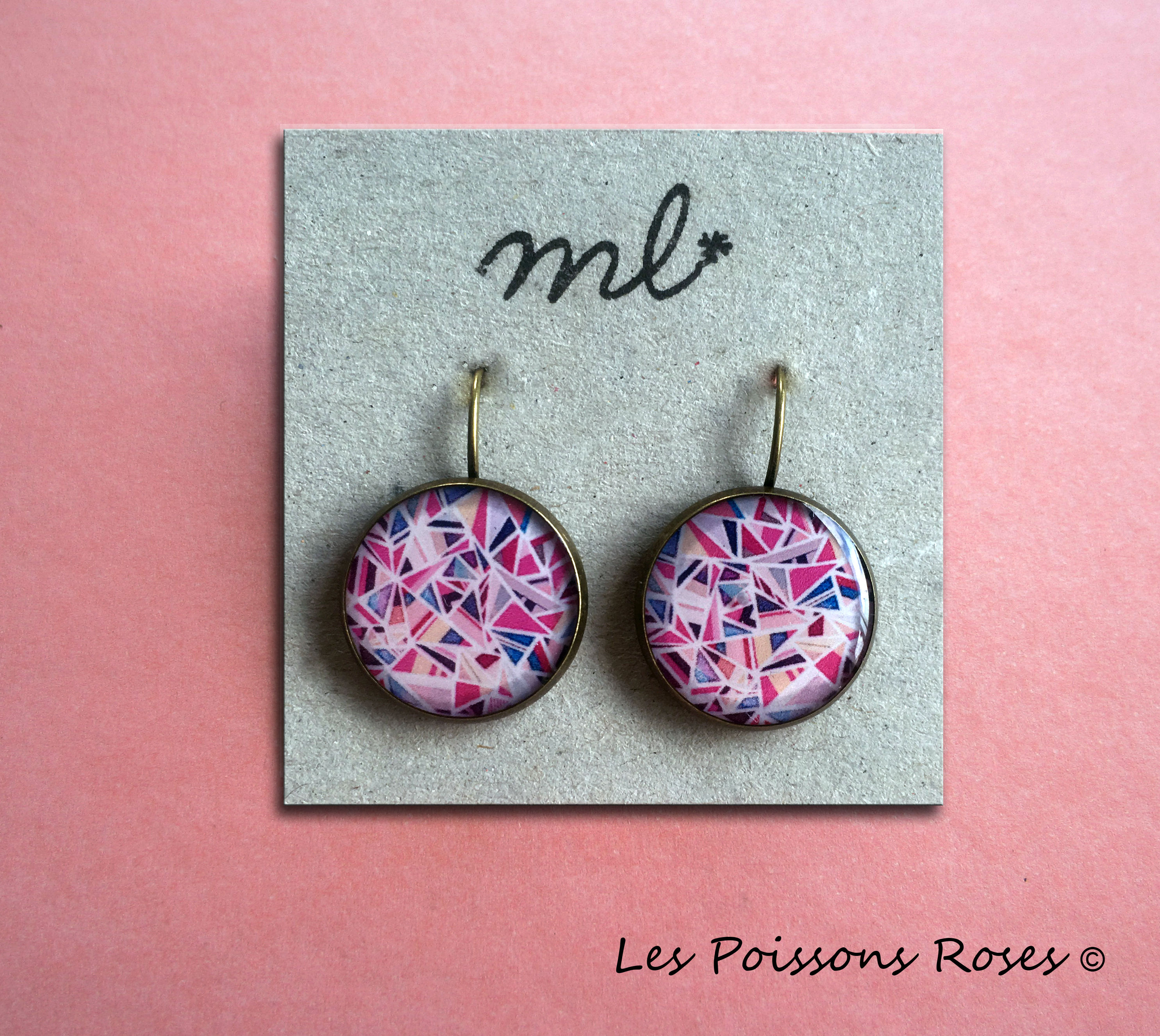 Mosaïques roses
