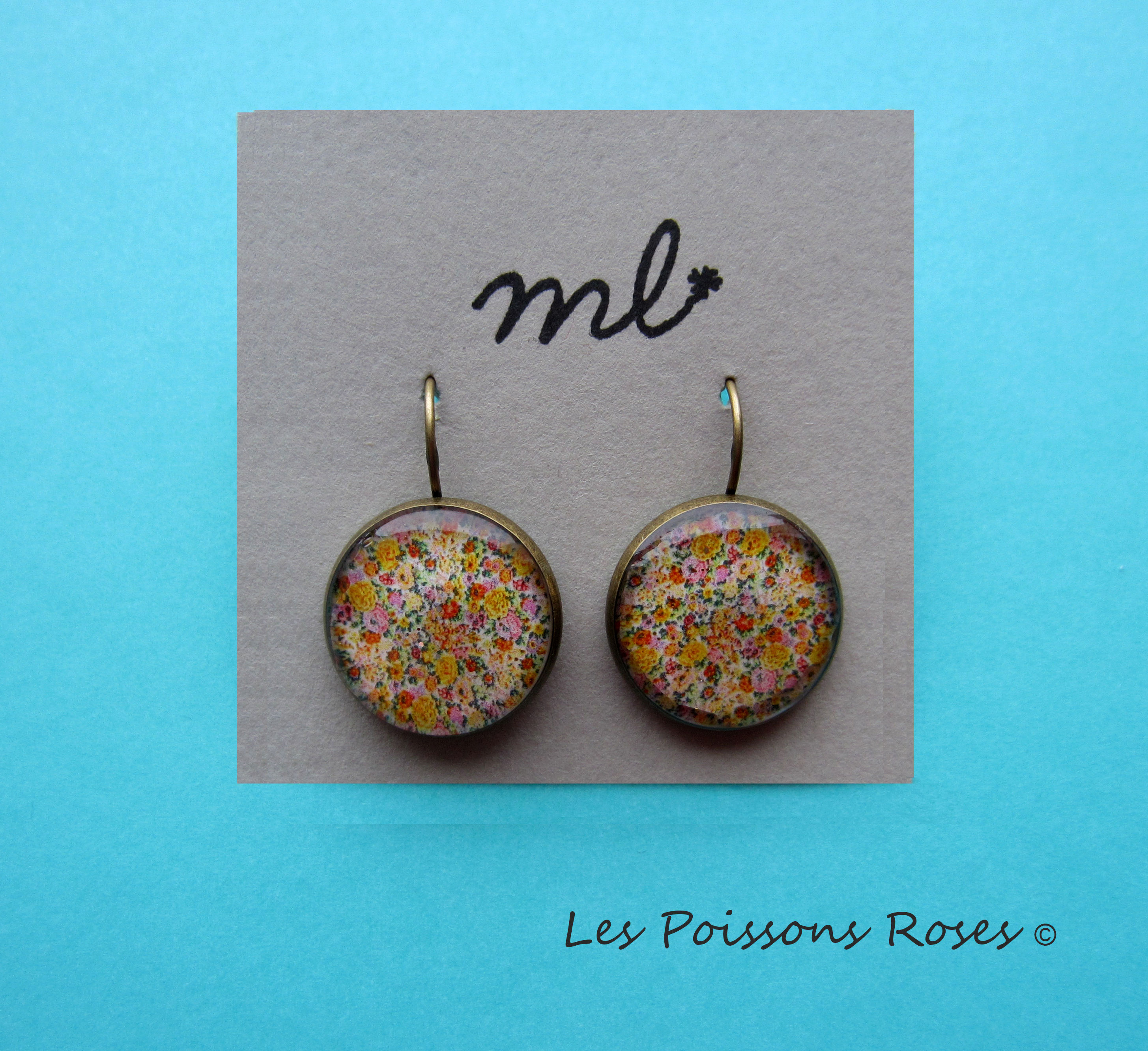 Motif fleuris vintage
