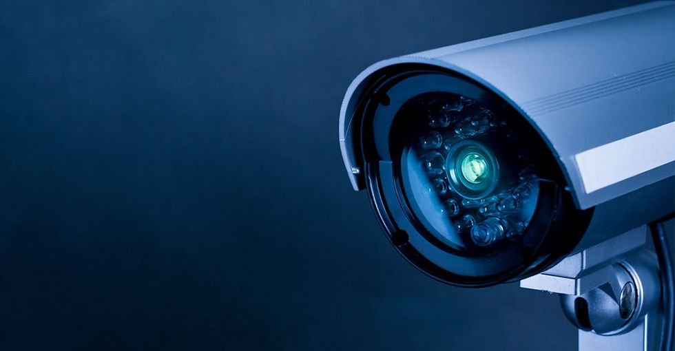 Cámara de seguridad digital, vigilancia nocturna
