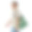 Thumbnail: Hutta Green / Mini Tote Bag