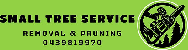 Small tree service logo