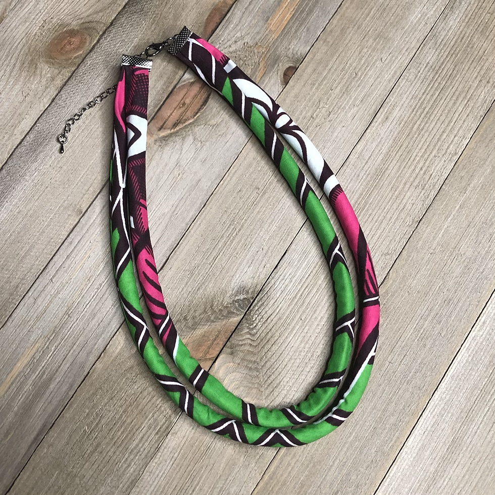 Thumbnail: "Belinda" 2 Strand Rope Necklace