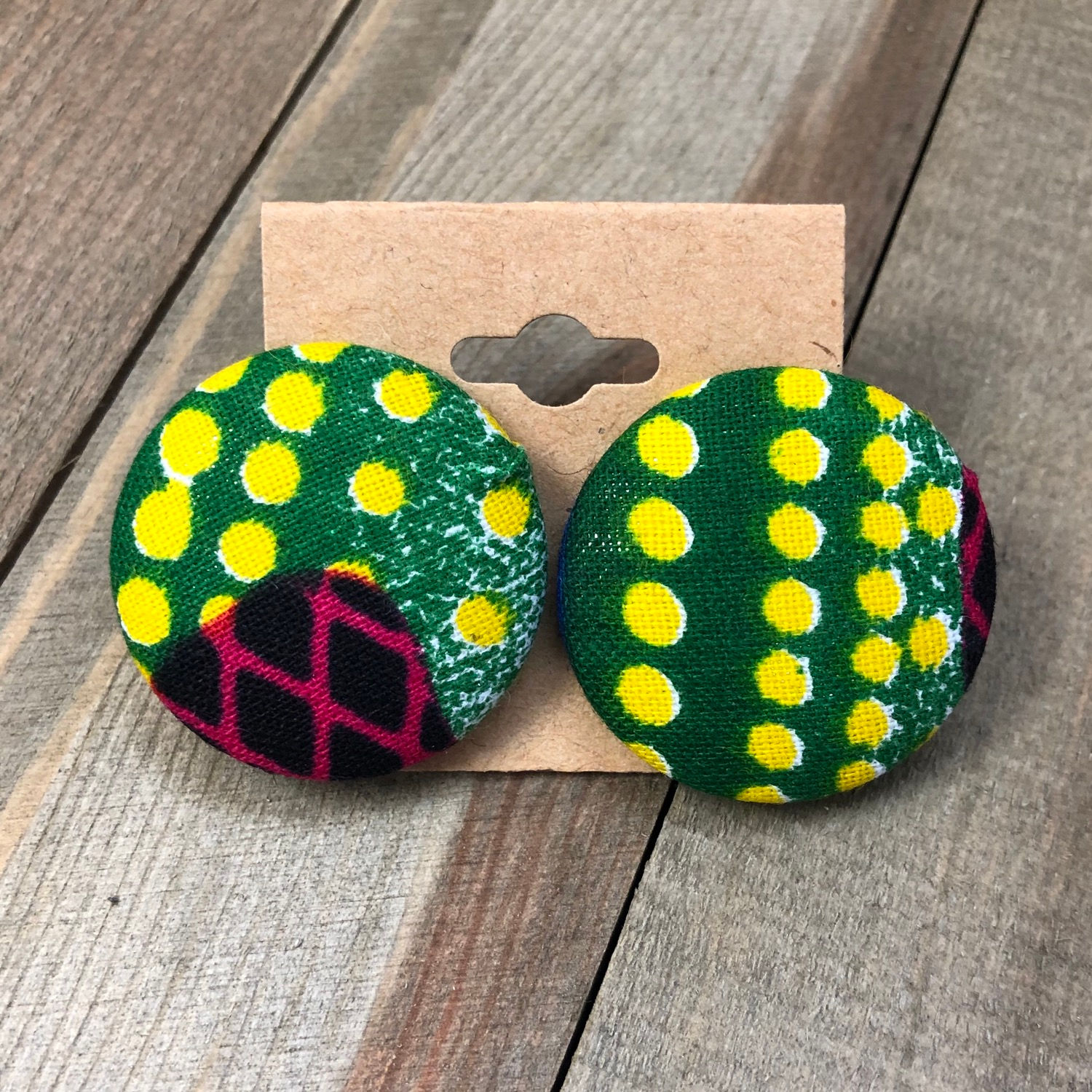 "Jessica" Button Stud