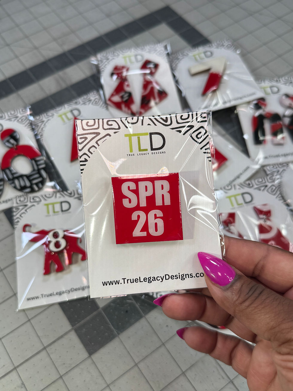 Thumbnail: Crossing Year Lapel Pin - Custom Design