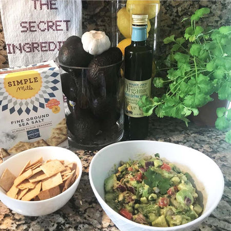 Healthy Homemade Guacamole