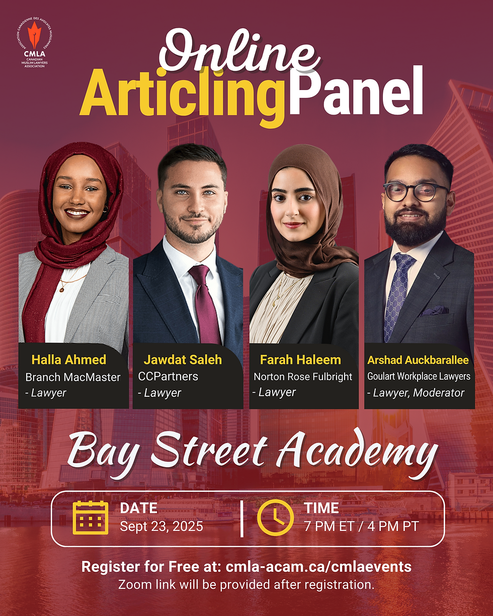 Online Articling Panel: Bay Street Academy